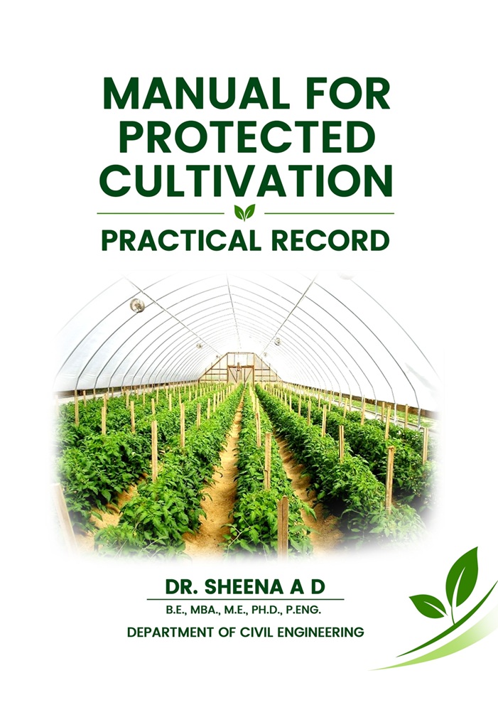 Manual for Protected Cultivation (Practical Record)
